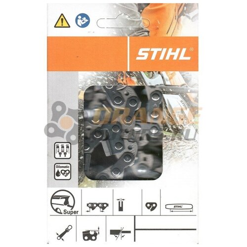 Цепь пильная Stihl 3/8,1,6мм,66зв, Rapid Super цепь 66зв 3 8 1 6мм 36rmc stihl