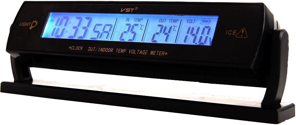 Часы-термометр Вымпел VST-7013V