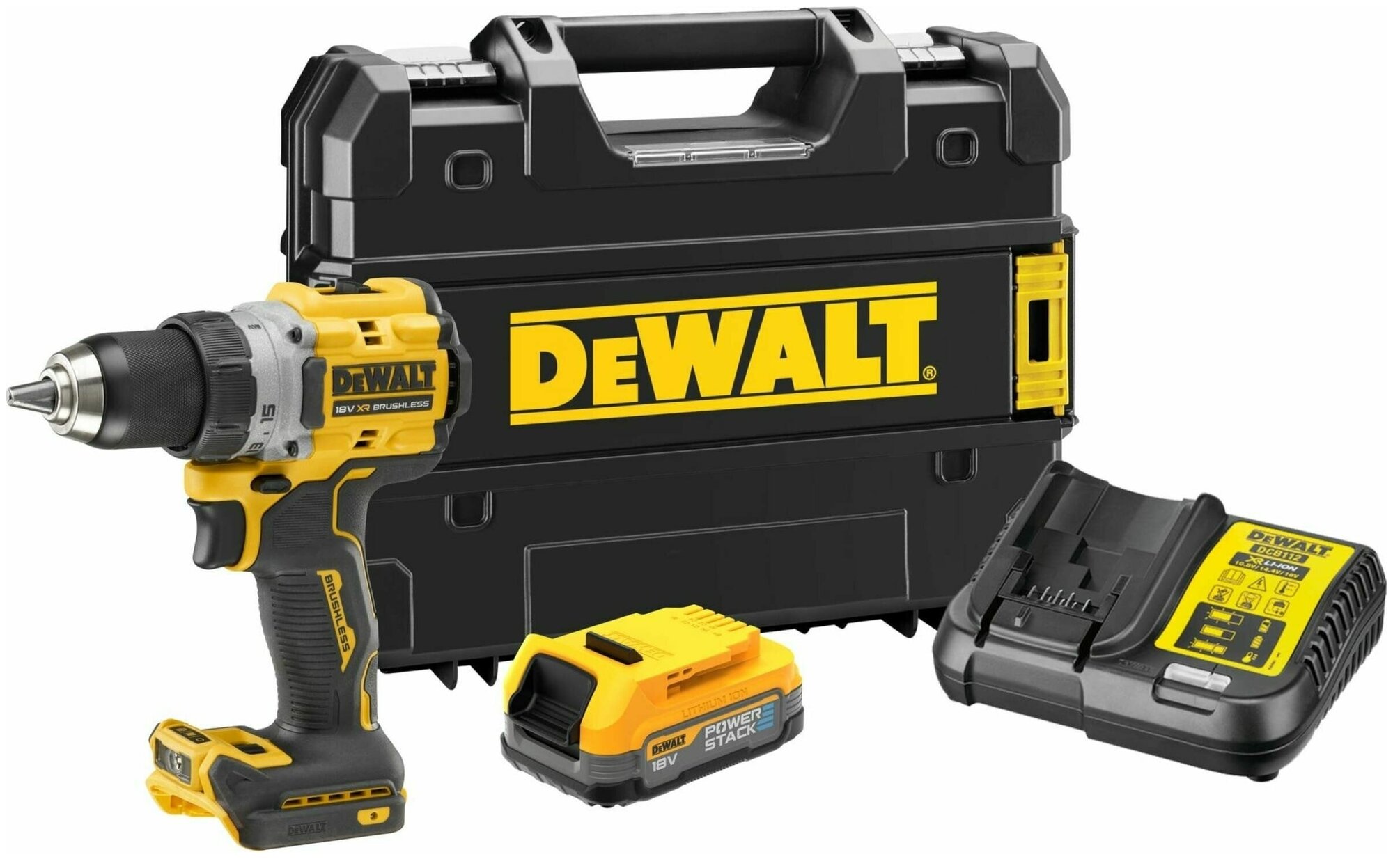 Аккумуляторная дрель-шуруповерт DeWALT DCD800E1T