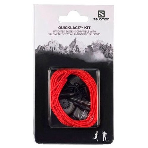 Шнуровка Salomon QUICKLACE KIT (красный)