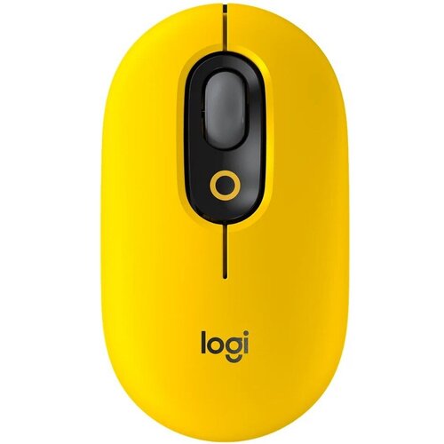 Беспроводная мышь Logitech Pop, желтый