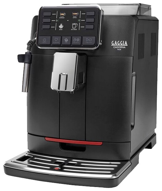 Кофемашина Gaggia Cadorna Plus Black RI9601/01, 1850Вт, 1,5 л, 300г, черный, 1268045