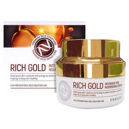 Enough Rich Gold Intensive Pro Nourishing Cream Питательный крем с золотом, 50 мл