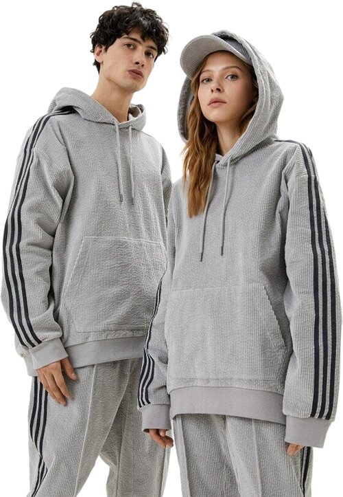 Худи adidas Originals, размер XS, серый