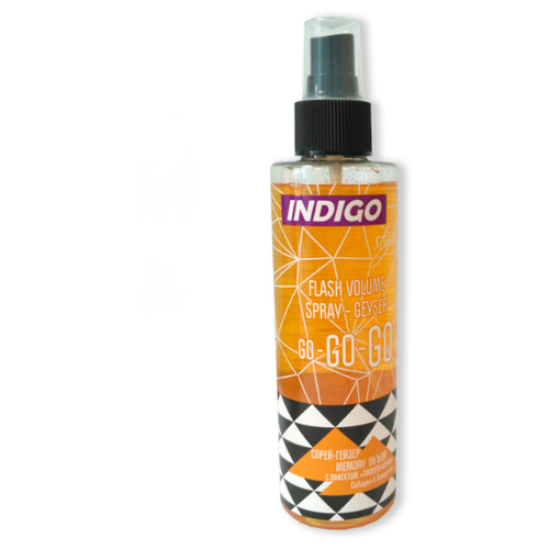 Indigo Style Спрей-гейзер с эффектом памяти формы для прикорневого объема волос 200 мл