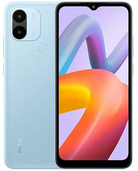 Смартфон Xiaomi Redmi A2+ RU 3+64 Light Blue (MZB0EZTRU)