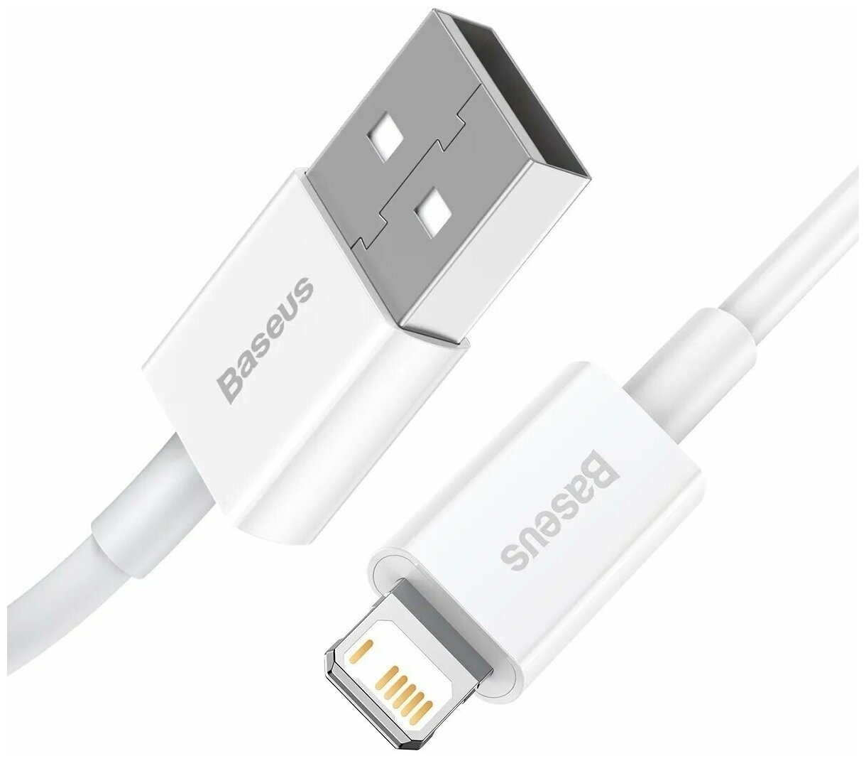 Кабель Baseus Superior Series 25 сантиметров USB на iPhone 2.4A (calys-02)