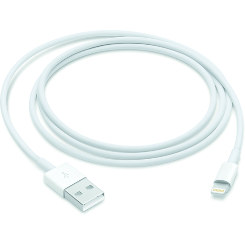 Кабель USB (M)- Lightning (M) , для Iphone , 1 м, белый