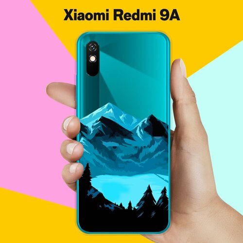 Силиконовый чехол Горы и озеро на Xiaomi Redmi 9A силиконовый чехол на xiaomi redmi s2 redmi y2 сяоми редми с2 редми y2 горы арт 1 прозрачный