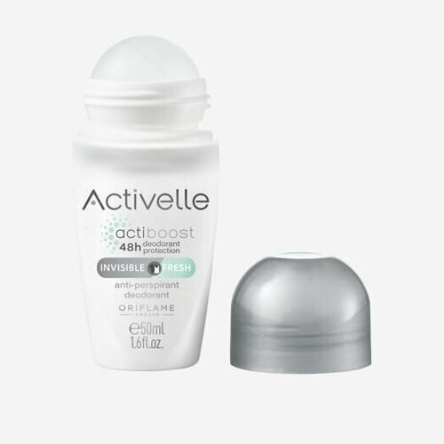 Oriflame Шариковый дезодорант-антиперспирант без белых следов Activelle, 50 мл