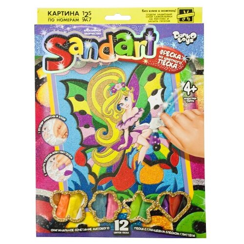 Danko Toys Фреска Sandart Фея (SA-01-10)