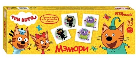 Настольная игра Step Puzzle Три кота