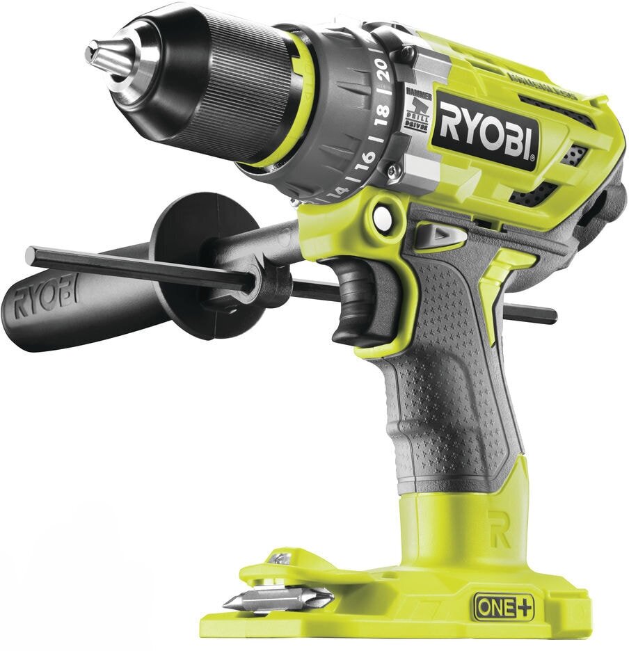 Дрель-шуруповерт бесщеточная аккумуляторная Ryobi R18PD7-0 ONE+