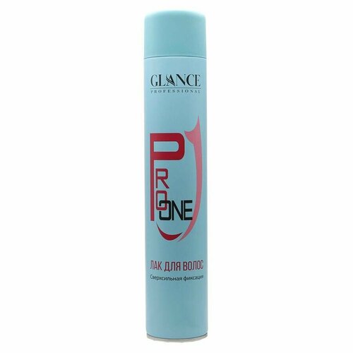 Glance Professional Лак для волос PRO ONE HAIR Сверхсильная фиксация 500 мл