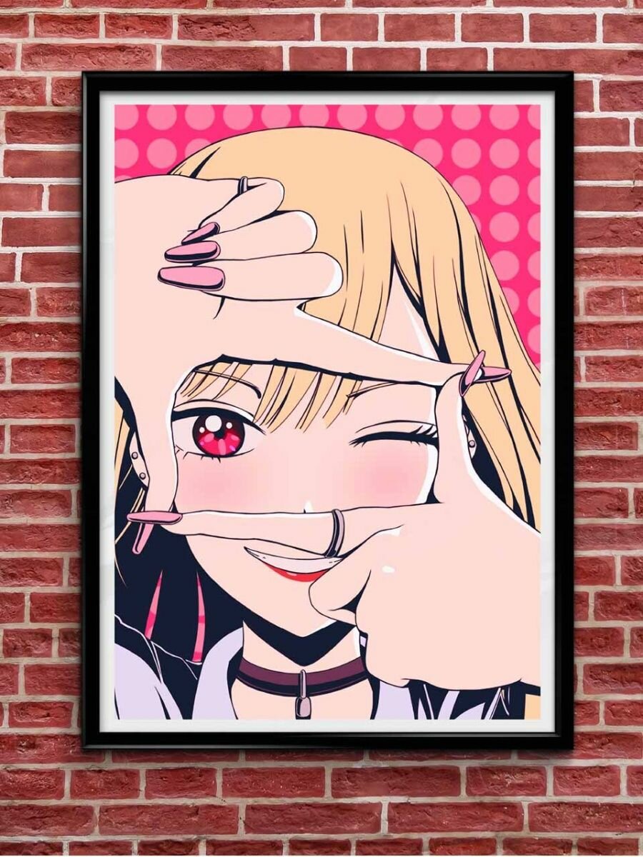 Плакат, Постер Аниме, А3 (фотопанно, постер на стену)