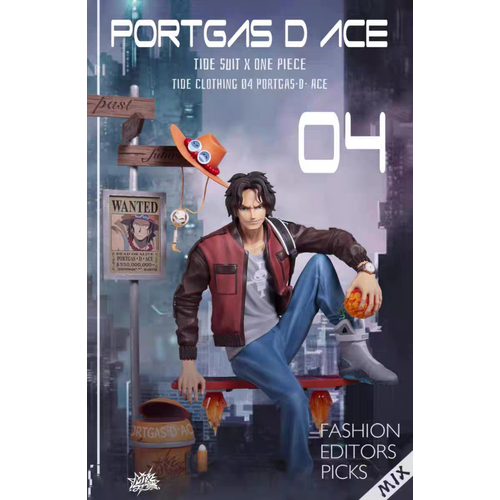 Портгас Д. Эйс Ван Пис One Piece коллекционная аниме фигурка 30 см