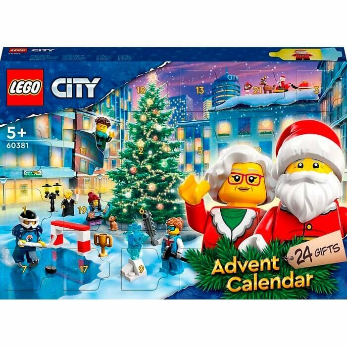 Адвент календарь Lego City Advent Calendar 2023, 60381