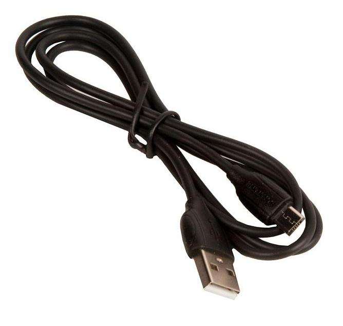 Кабель USB Borofone BX19 для Micro-USB, 2.4A, длина 1 метр, черный