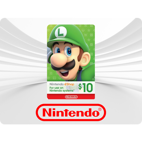 Цифровая подарочная карта Nintendo eShop (10 USD)