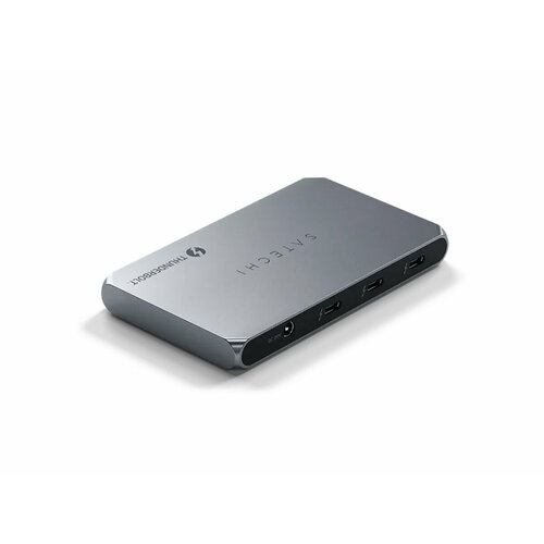 USB-хаб Satechi Thunderbolt 4 Slim Hub 3xThunderbolt 4 USB 32 до 100Вт Серый ST-T4SHM-EU 29200₽