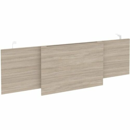 Царга стола руководителя Riva O. M-CSR-4 Дуб аттик/Белый металл 1340*450*54 (Onix Direct)