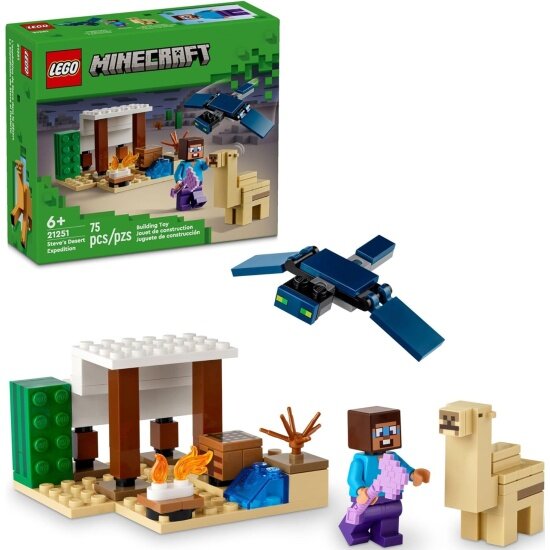 Конструктор Lego ® Minecraft™ 21251 Экспедиция Стива в пустыню