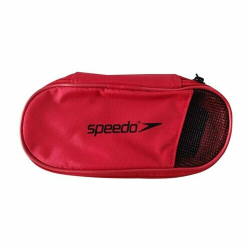 Косметичка Speedo, 8х5х20 см, красный