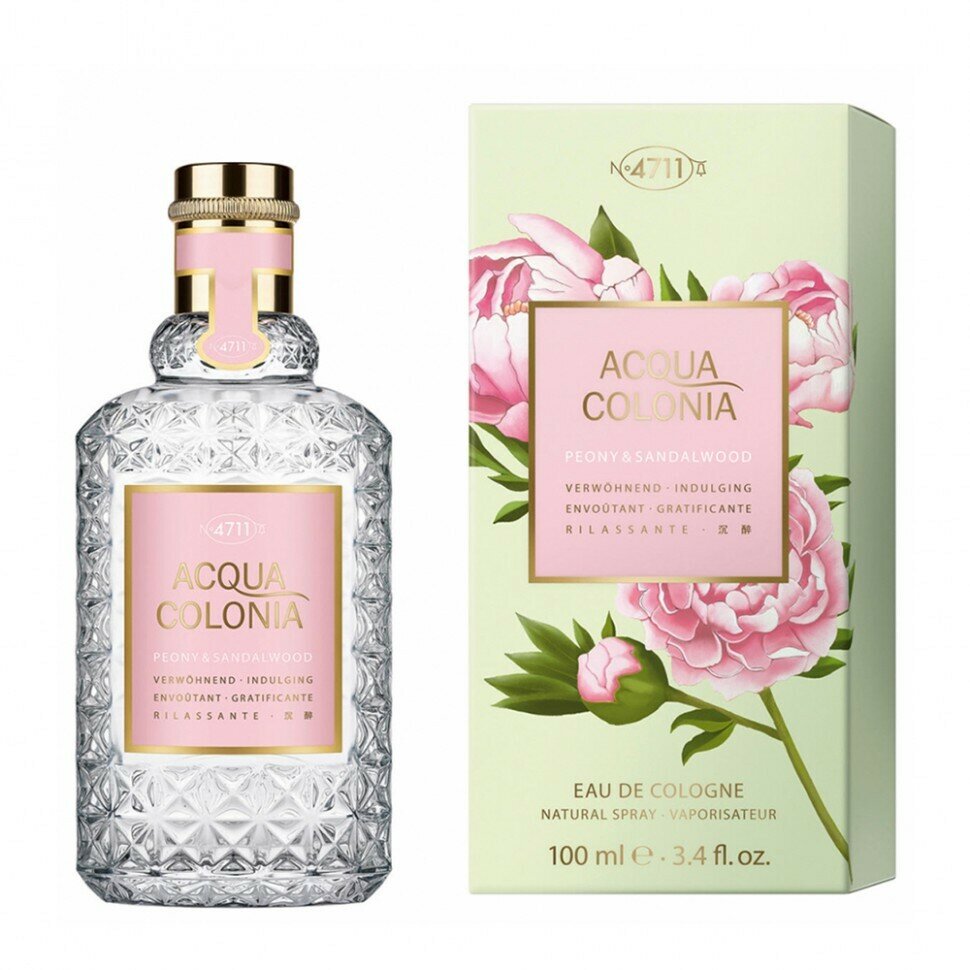 4711 Acqua Colonia Peony and Sandalwood одеколон 50 мл для женщин