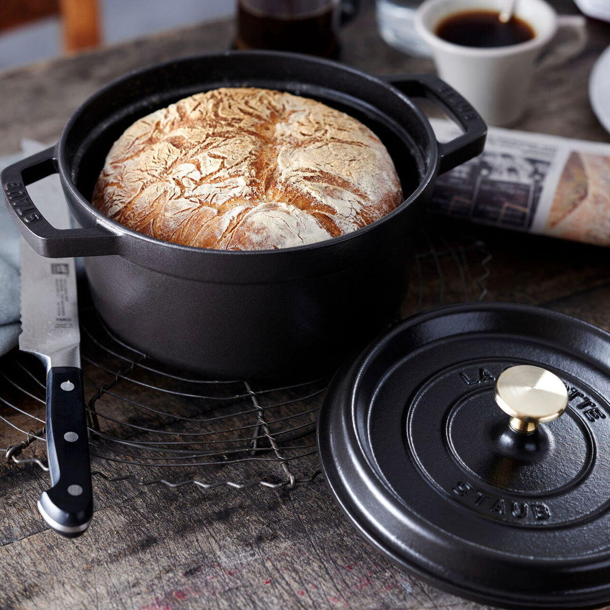 Кокот Staub La Cocotte 4,7л, черный