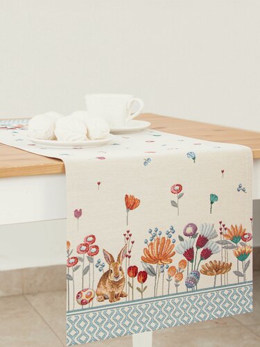 Изображение товара Дорожка для стола Le Gobelin Весенний мотив 45х140 см