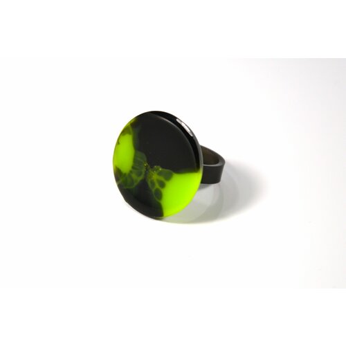 Кольцо Карамба, размер 20, зеленый
