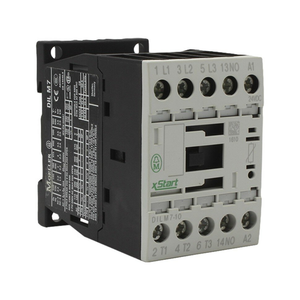 MOELLER / EATON DILM7-10 276565 Контактор (Катушка 24V DC) — фото 1