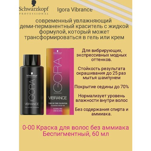 Schwarzkopf IGORA VIBRANCЕ 60мл