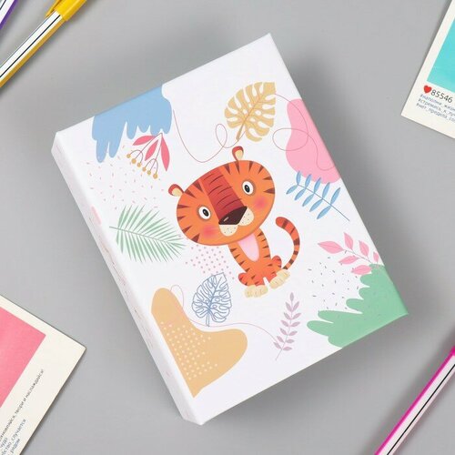 SUI Фотоальбом на 100 фото Тигр 10х15 см 684₽