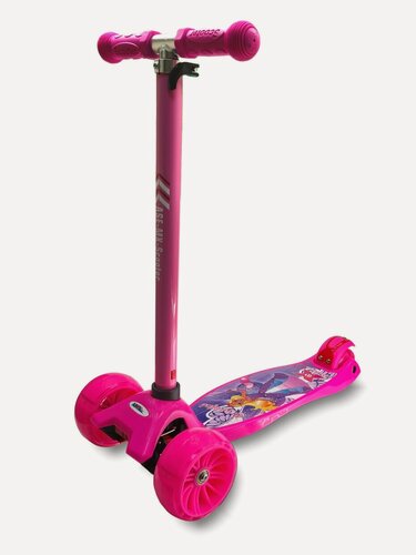 Изображение товара Самокат трехколесный ASE MX SCOOTER PRINT 1 розовый