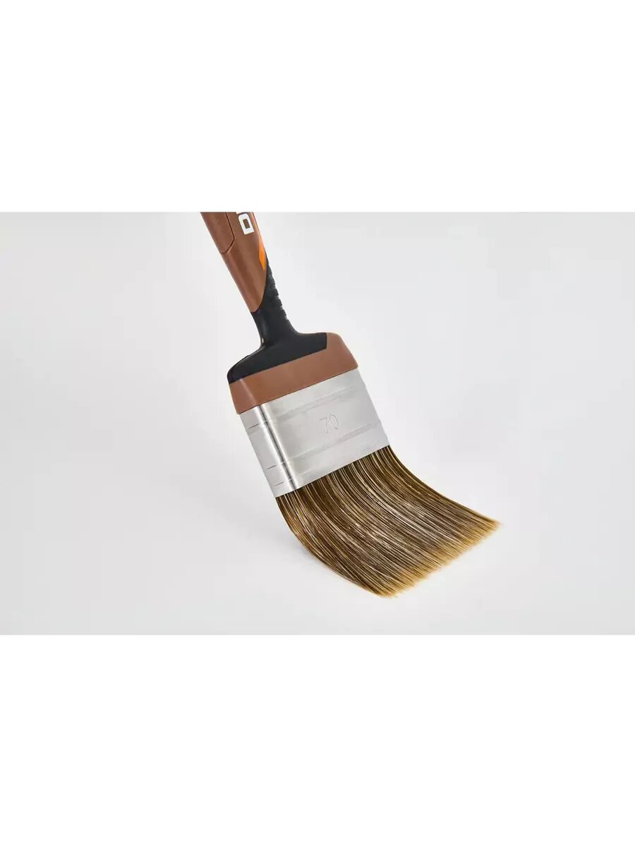 Кисть для лаков и антисептиков 70 мм — фото 1