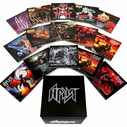 Компакт-диск М2БА Ария - Коллекция (1985-2022) 2024 (15 CD Box Set)