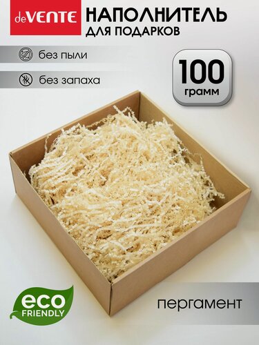 Изображение товара Наполнитель гофрированный бумажный для подарков 100 грамм