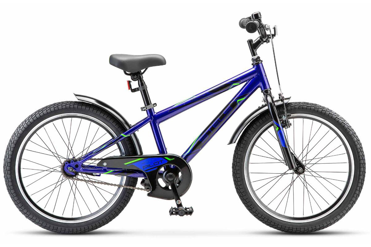 Детский велосипед Stels Pilot 200 VC Z010 синий 11"