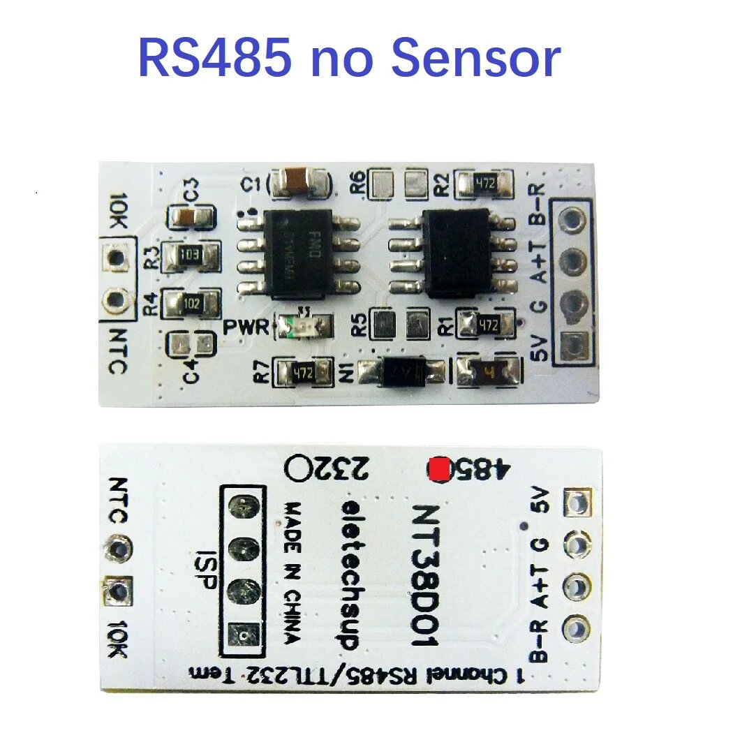 Eletechsup NT38D01 RS485/RS232(TTL) конвертер термистора