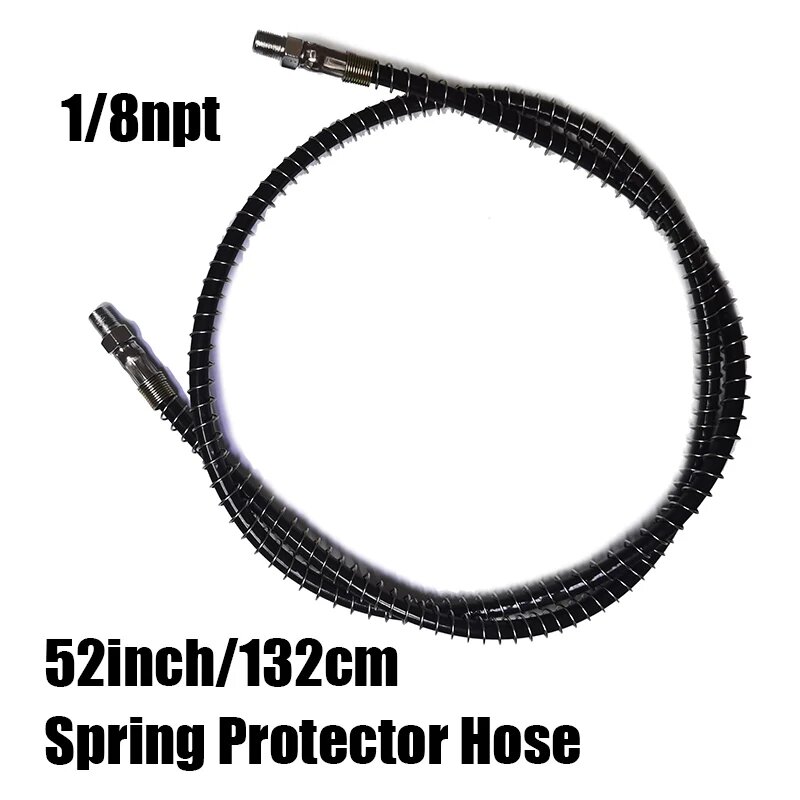 BAZUKA Спиральный пневматический шланг CO2 Nitro 18npt 3000psi Черный