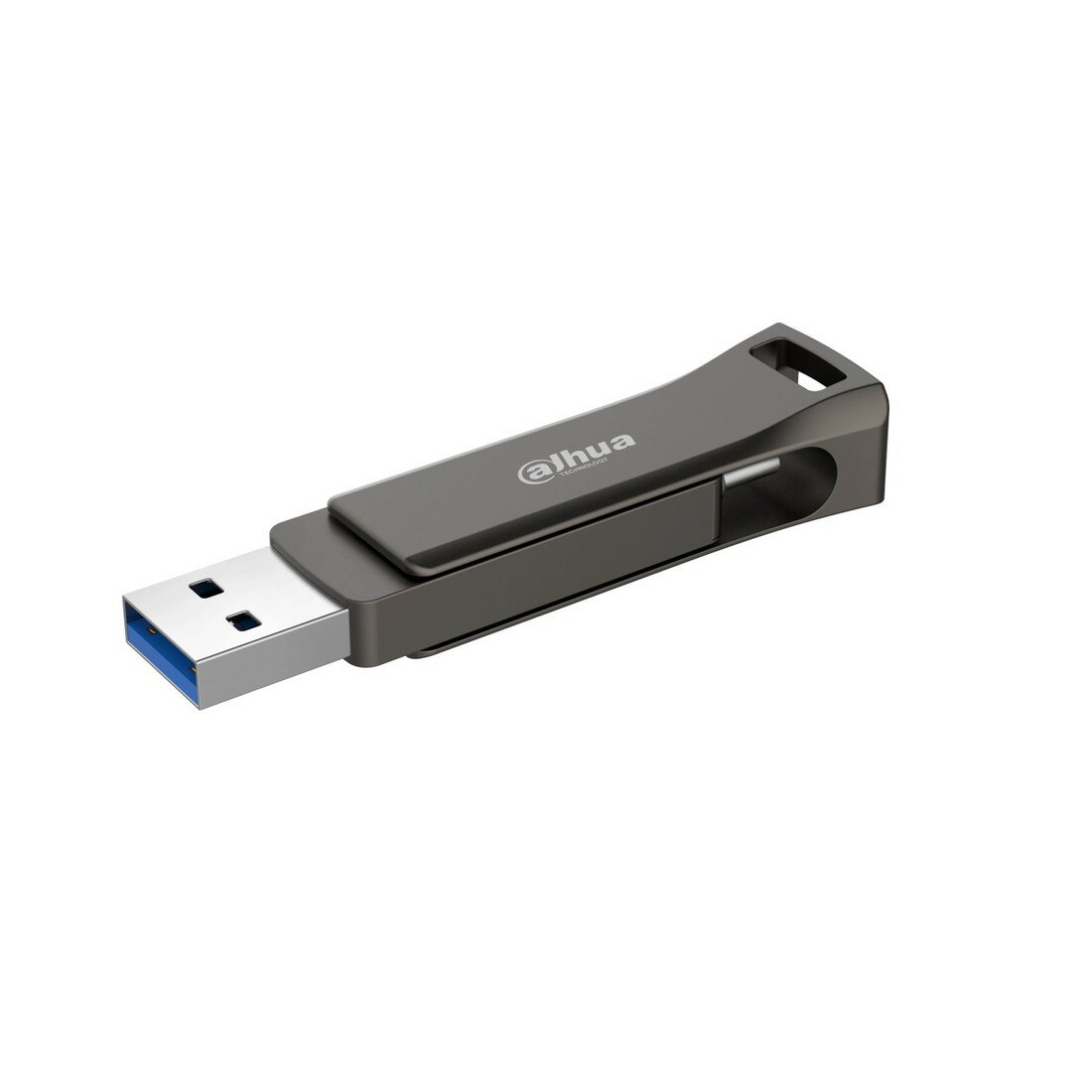 Накопитель USB 3.2/Type-C 256Гб Dahua P629 (DHI-USB-P629-32-256GB), металлик — фото 1