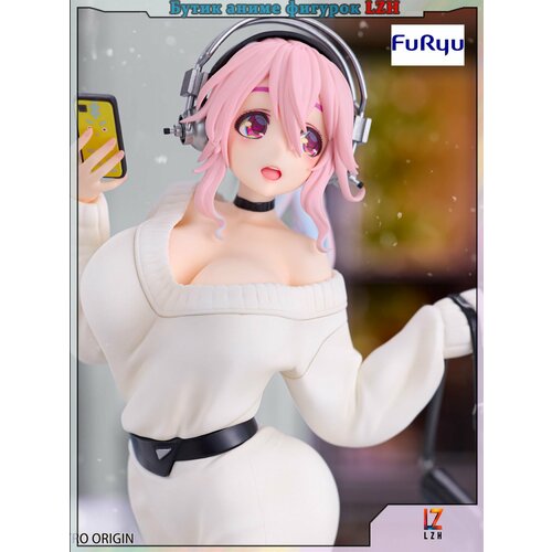 фото Аниме фигурка furyu trio-try-it super sonico зимние воспоминания 21 см