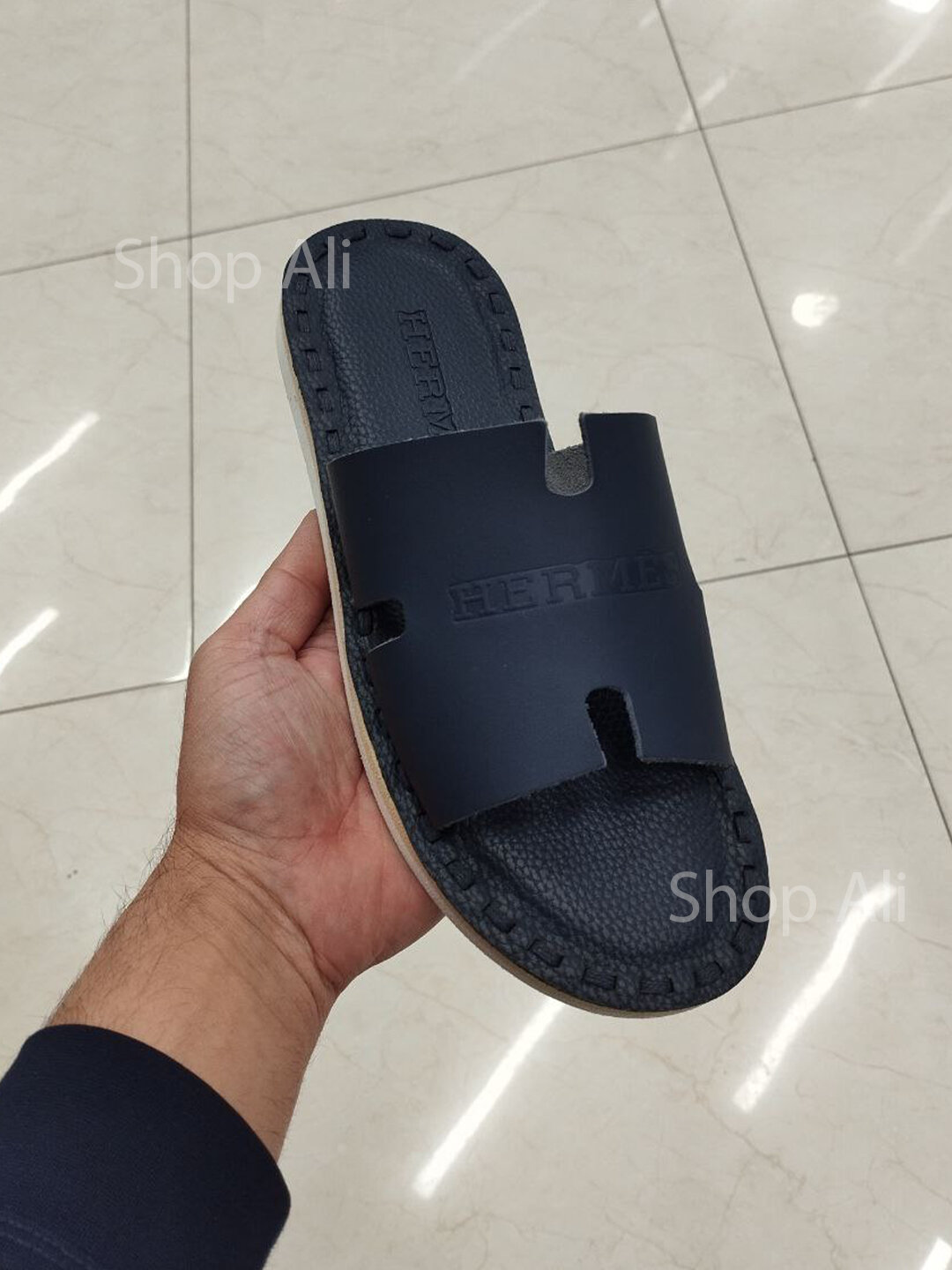 Сланцы  55, размер 41, черная — фото 1