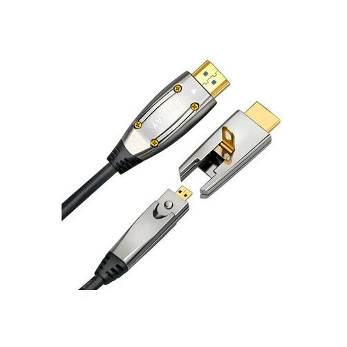 HDMI v2.0 кабель оптический 4K HDR со съёмным наконечником Pro-HD Expert 15 метров 15 метров hdmi 2 0 кабель оптический pro hd lite 4k hdr 30 метров