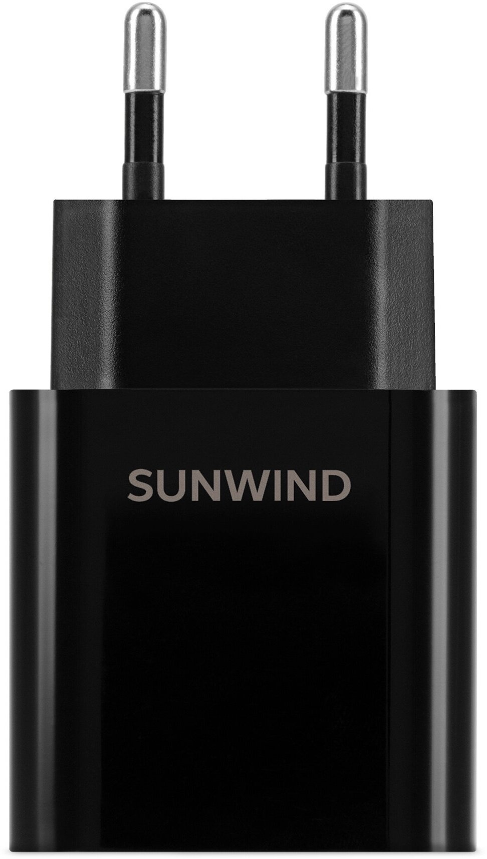Сетевое зарядное устройство SunWind SWWA2, USB-C, 20Вт, 3A, черный [swwa2h0100bk]