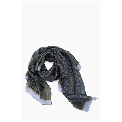 фото Шарф женский finn flare, цвет: темно-зеленый a20-11416_506, размер: единый