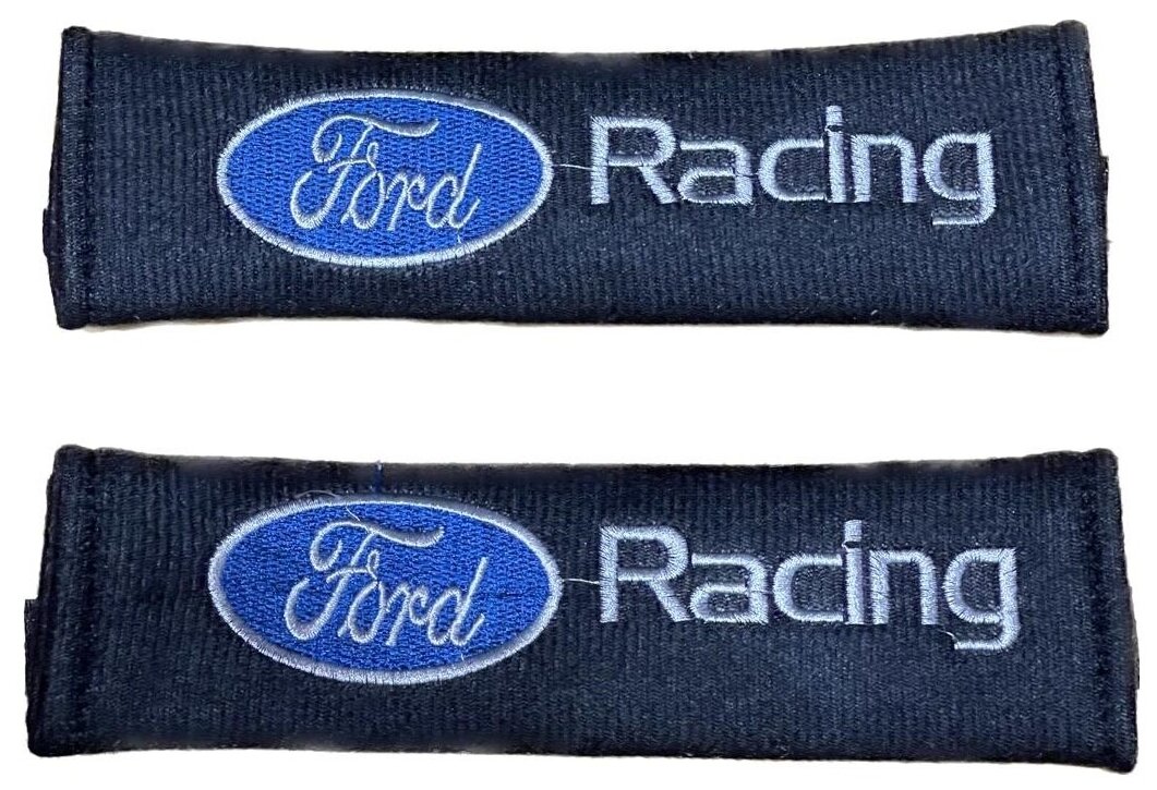 Накладки чехлы на ремень безопасности в машину Ford / Форд 230х55х20 mm, 2шт