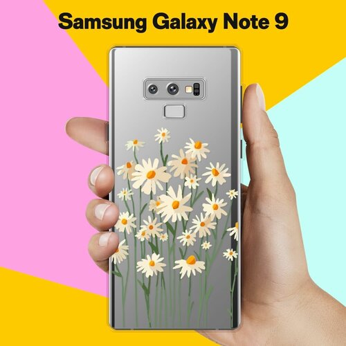 Силиконовый чехол на Samsung Galaxy Note 9 Ромашки / для Самсунг Галакси Ноут 9