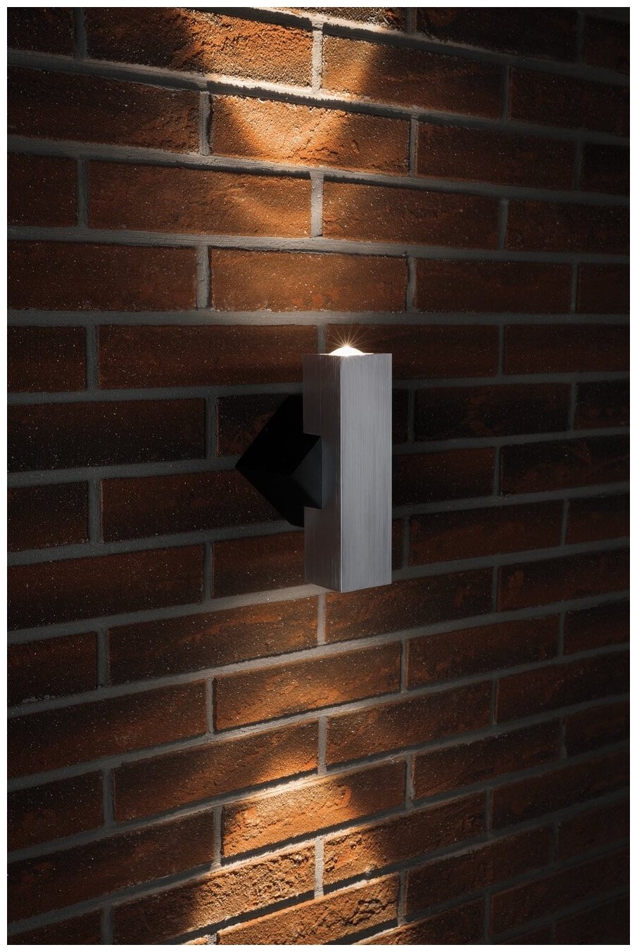 Светильник настенный 2Flame eckig IP44 LED 2x1W Sz - фотография № 3